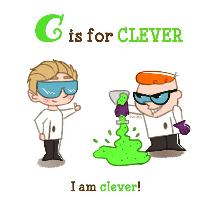 My First Abc: Artist Illustrates Alphabet Book Based On Pop Culture Characters