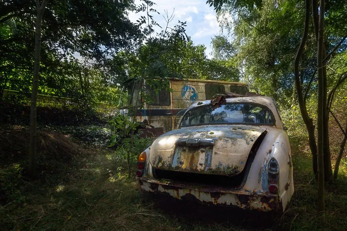 I Traveled Through Europe To Photograph Abandoned Cars.