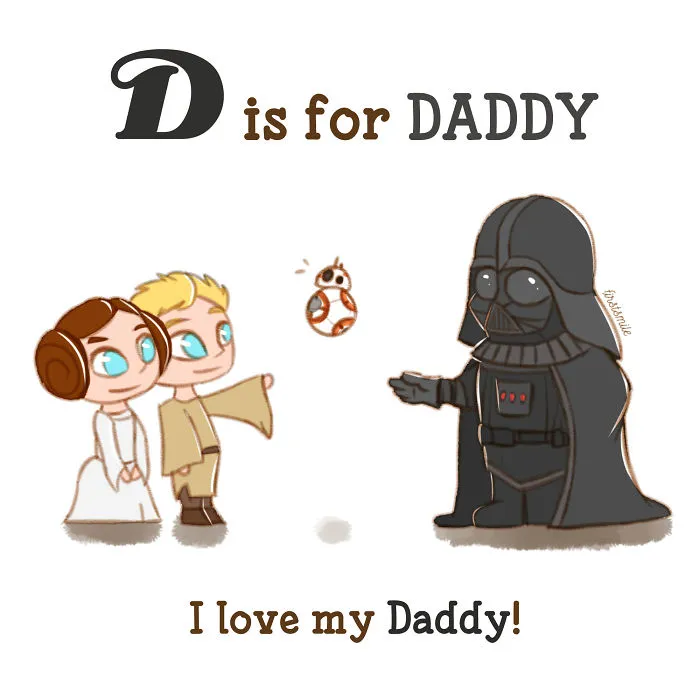 My First Abc: Artist Illustrates Alphabet Book Based On Pop Culture Characters