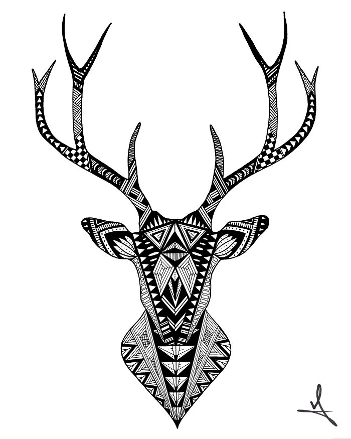 I Spend My Free Time Drawing Intricate Animals And Skulls