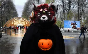 Moscow Furry Celebrate Halloween.