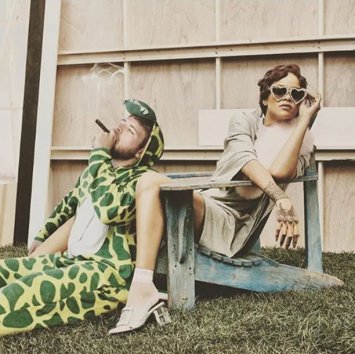 Riri Loves A Solid Chill... Good Times