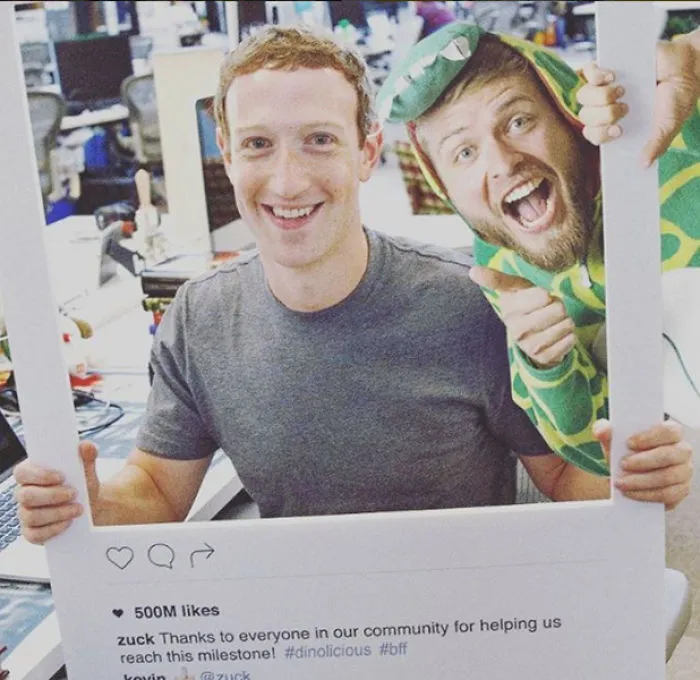 Celebrating With Mark And 500m Likes On Insta