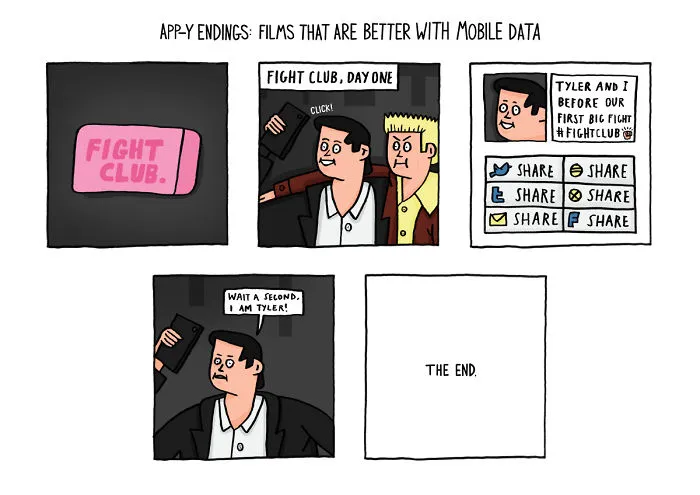 The First Rule Of Fight Club Is: Don’t Take Selfies At Fight Club