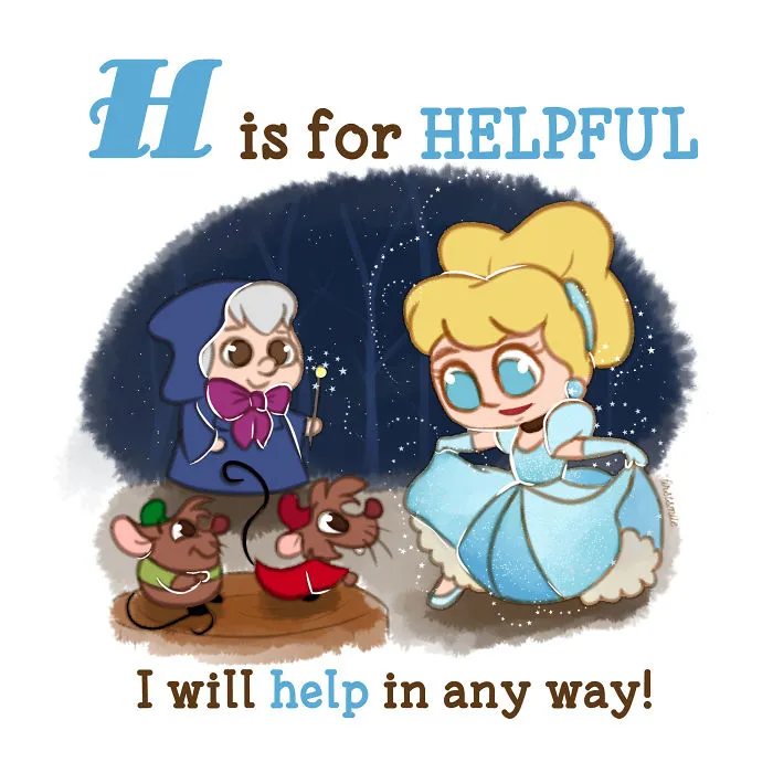 My First Abc: Artist Illustrates Alphabet Book Based On Pop Culture Characters