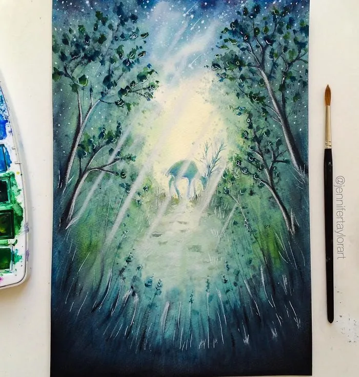 My Paintings Portray The Magic That Lies All Around Us