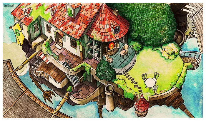 I Made Fanart Of Howl's Moving Castle.