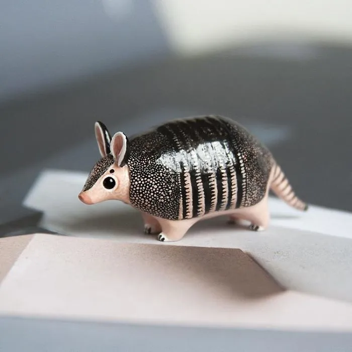 Tiny Animal Sculptures That I Create From Polymer Clay