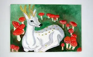 I Painted A Deer Every Day For 30 Days