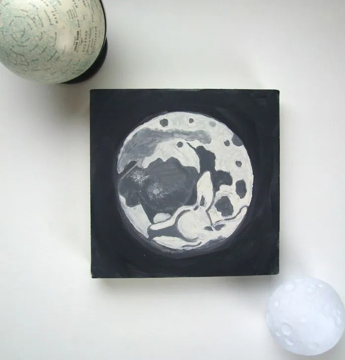 Deer In The Moon