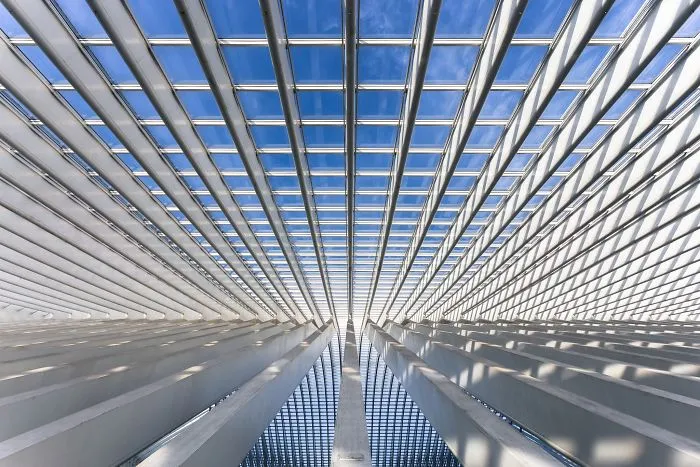 Train Station Liège-Guillemins In Belgium