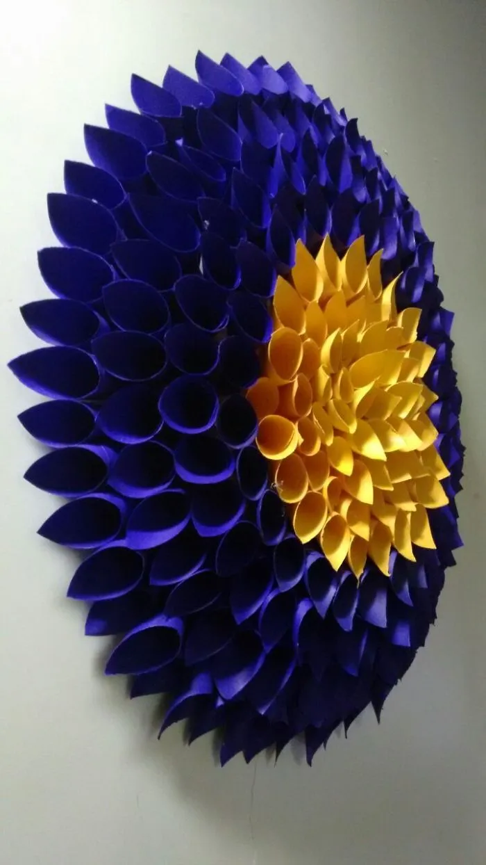 Purple Dalhia Flower