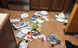I Leave The House And Come Back To This