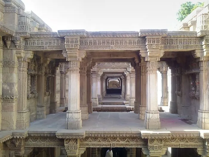 I Visited Adalaj Stepwell To Admire Its Architectural Beauty.