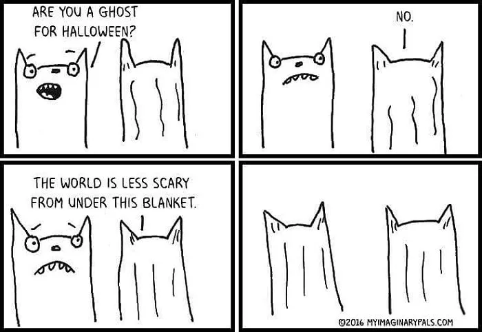 Cat And Cat:  Halloween