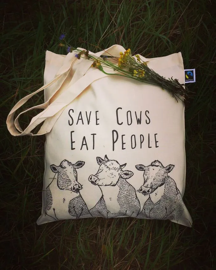 I Design Printed Eco Tote Bags That Manifest Love And Admiration For Animals And... Human Beards :)