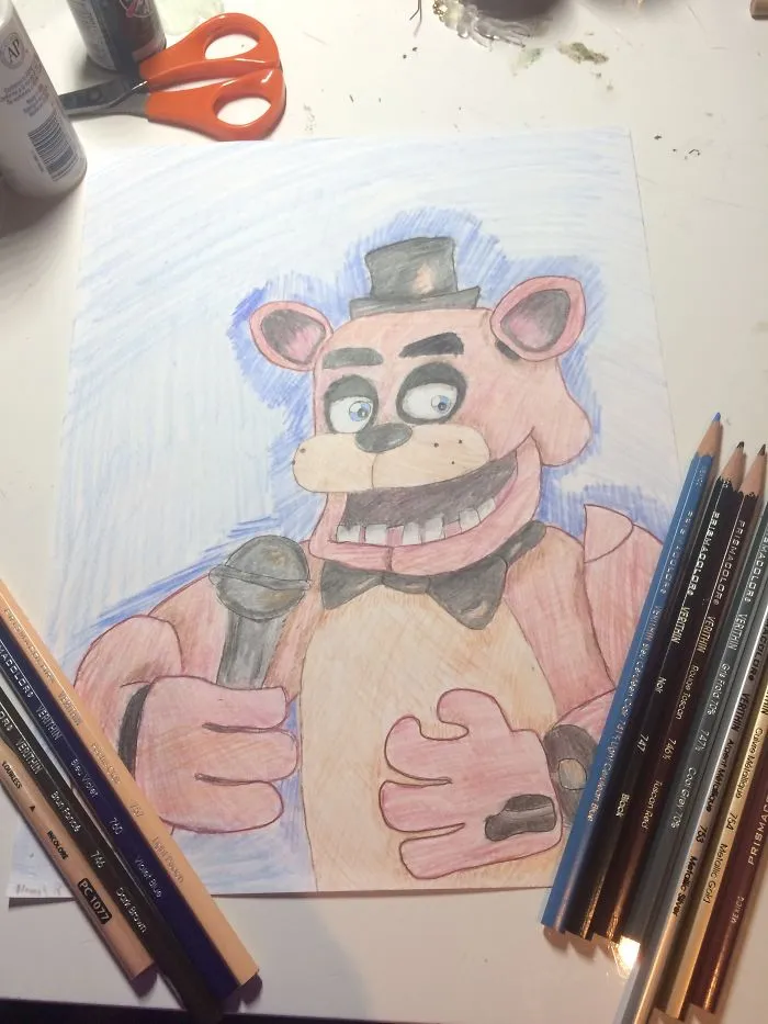 I Draw Semirealistic Pictures Of My Monster Characters