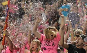 Pink Out Game (canon Cam) Using Originals For Competition. Which Looks Better?