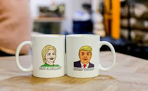 This Dutch Coffee Roaster Is Getting Involved With The Us Elections. With A Mug!