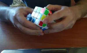 Incredible Rubik's Cube Solve