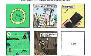 Comic Artist Imagines What Classic Movies Would Be Like If Everyone Had Smartphones (Spoilers)