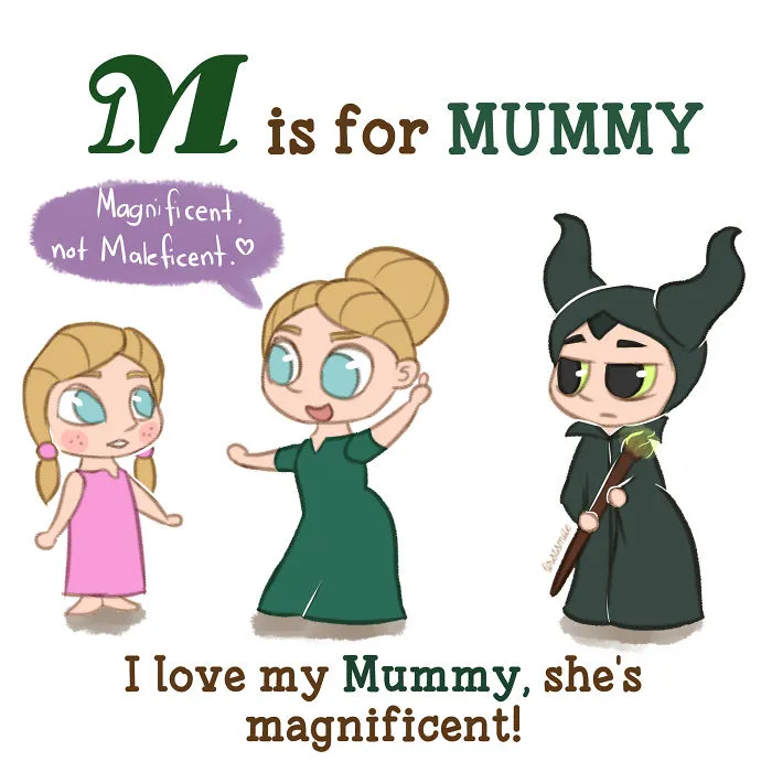 My First Abc: Artist Illustrates Alphabet Book Based On Pop Culture Characters