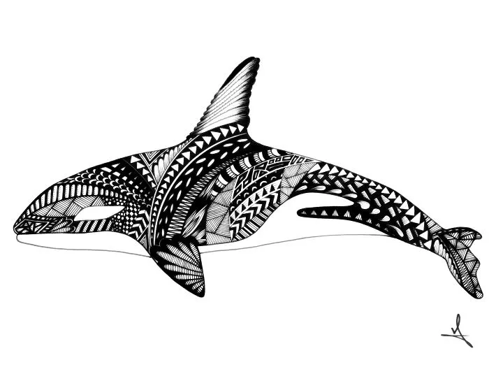 I Spend My Free Time Drawing Intricate Animals And Skulls