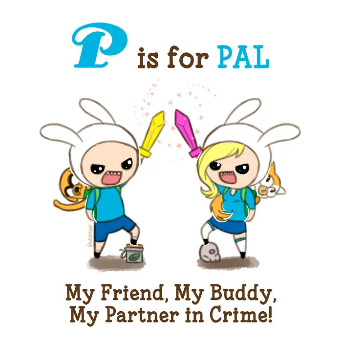 My First Abc: Artist Illustrates Alphabet Book Based On Pop Culture Characters