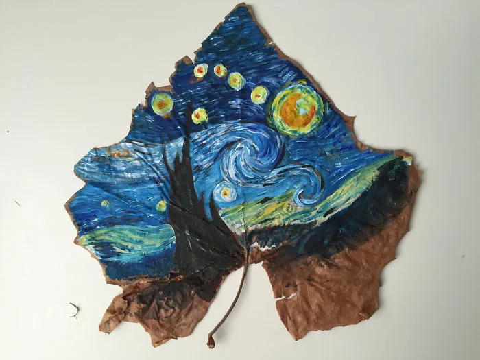Painted Leaves