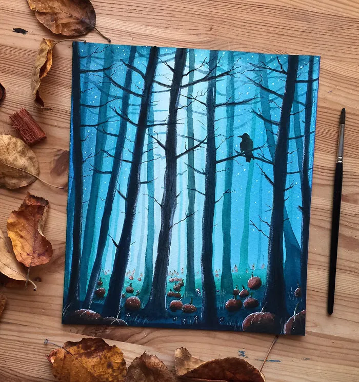 My Paintings Portray The Magic That Lies All Around Us