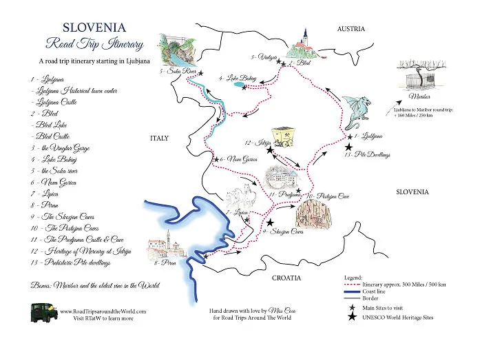 Road Trip Maps For Travel Lovers