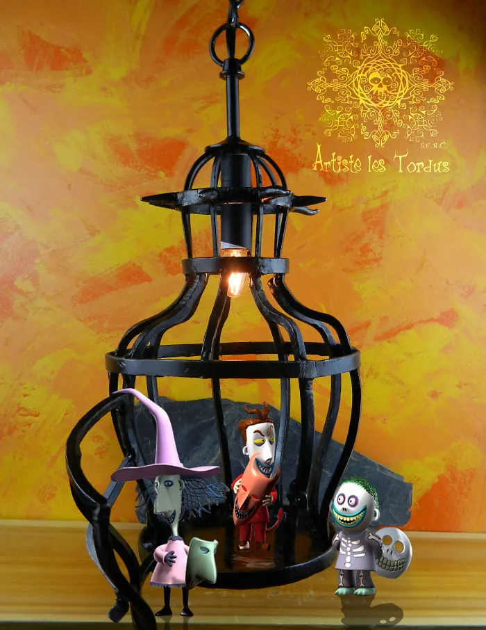 Light Cage Inspired By (nightmare Before Christmas Tim Burton )