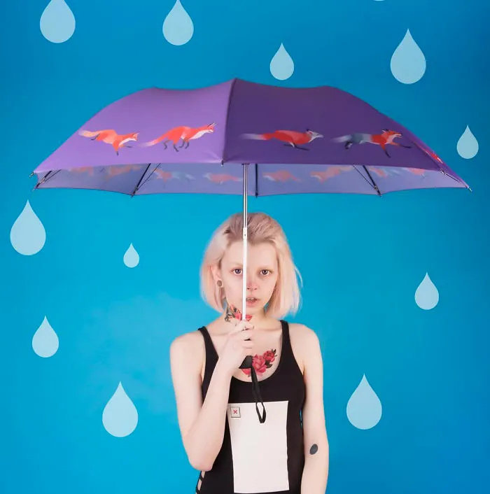 World Famous Tattoo Artist Sasha Unisex Designed A Cool Umbrella