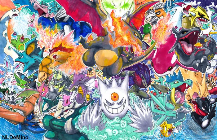 Shiny Pokemon Drawing