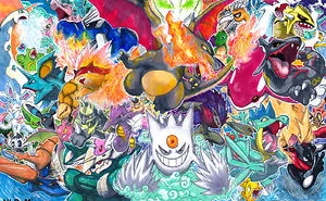 Shiny Pokemon Drawing