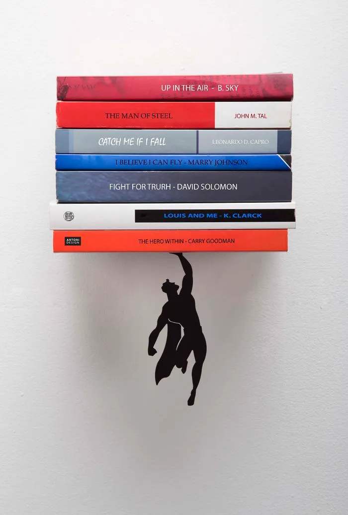 Supershelf - Floating Bookshelf By Artori Design