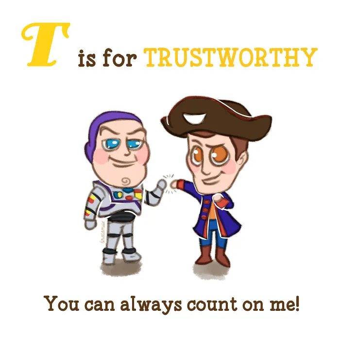 My First Abc: Artist Illustrates Alphabet Book Based On Pop Culture Characters