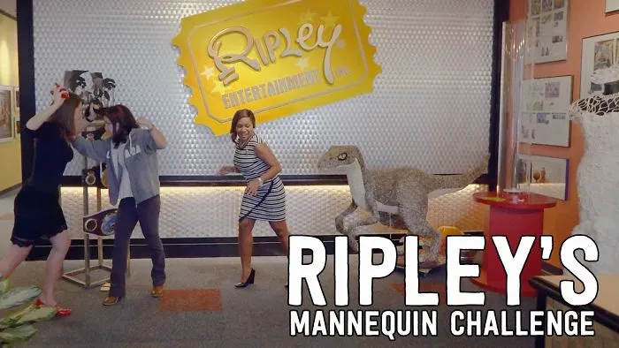 Ripley’s Believe It Or Not! Does The Mannequin Challenge