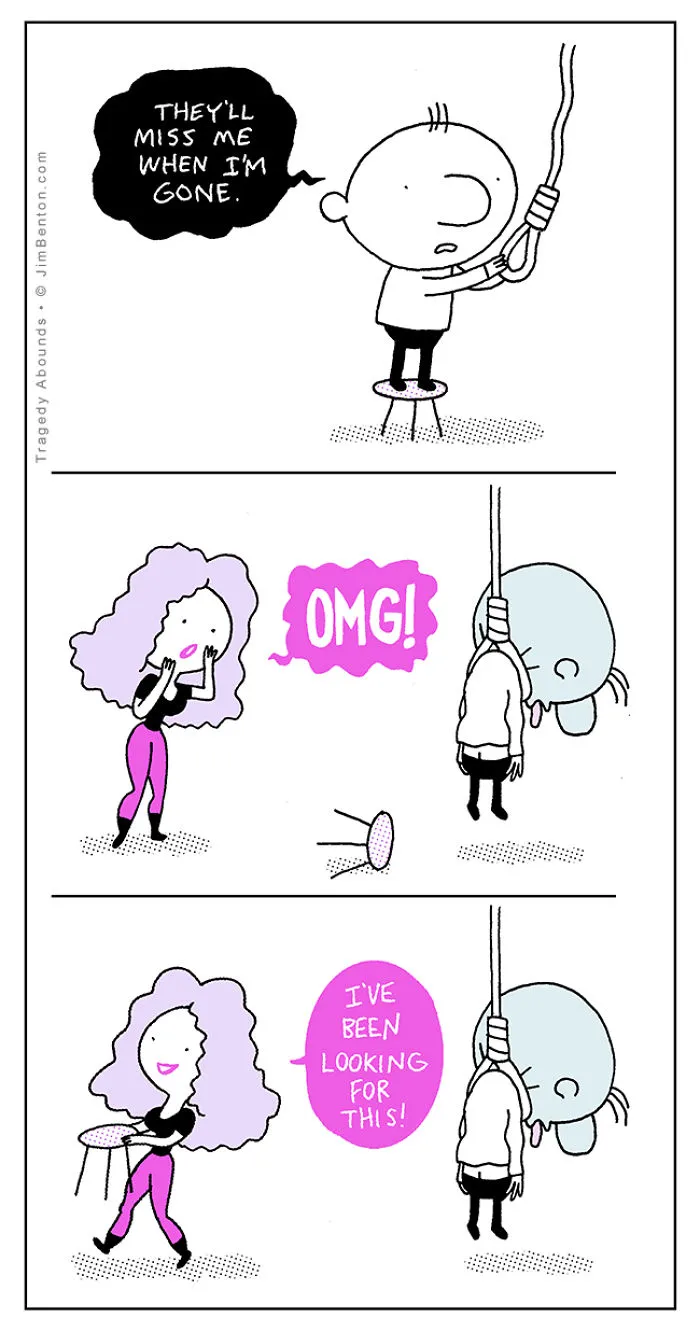 5 More Hilariously Awkward Comics That Every Sad Person Will Relate To