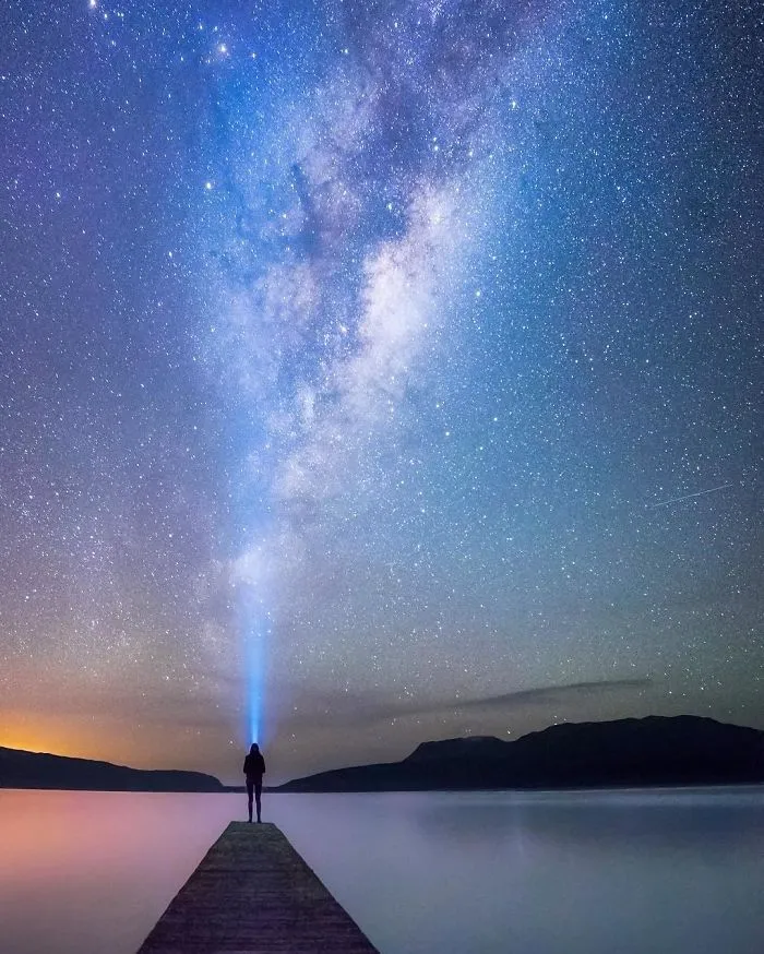 Watching In Wonder At Lake Tarawera, Rotorua