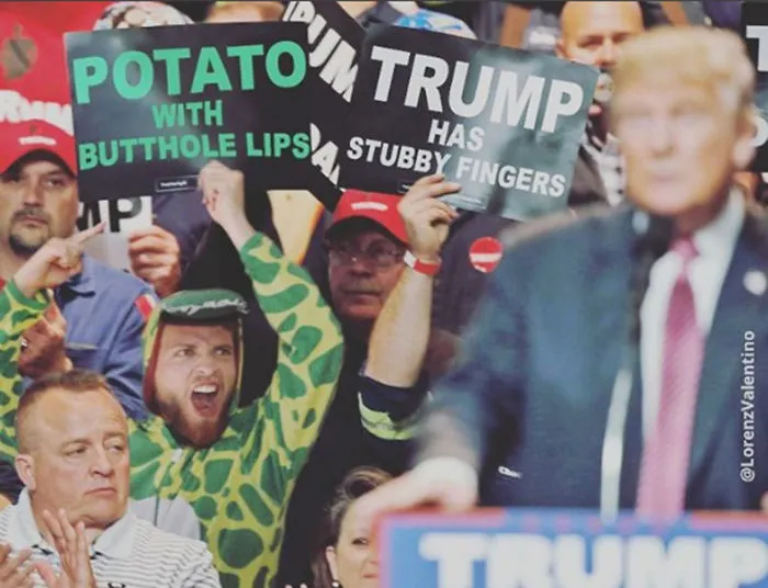 Potato With Butthole Lips