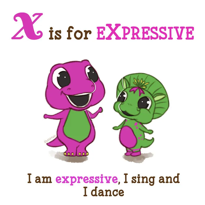 My First Abc: Artist Illustrates Alphabet Book Based On Pop Culture Characters