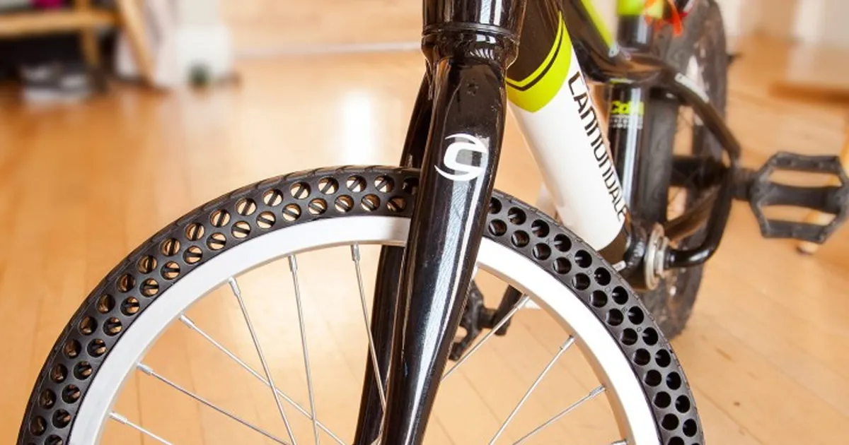 Con estas nuevas llantas sin aire para bicicletas nunca tendrás un pinchazo