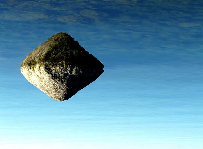 Looks Like It's Just Floating In The Sky
