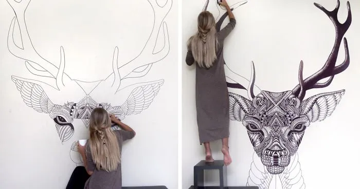 This Artist Brings Blank Walls To Life
