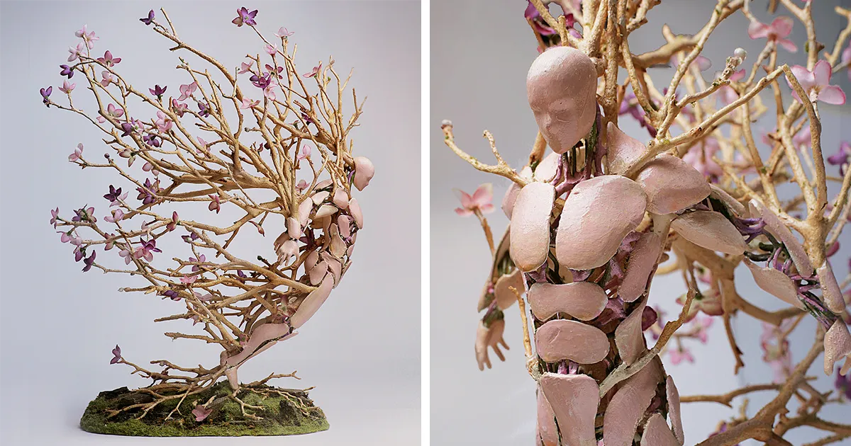 Las esculturas de Garret Kane captan el ciclo natural y su frágil belleza