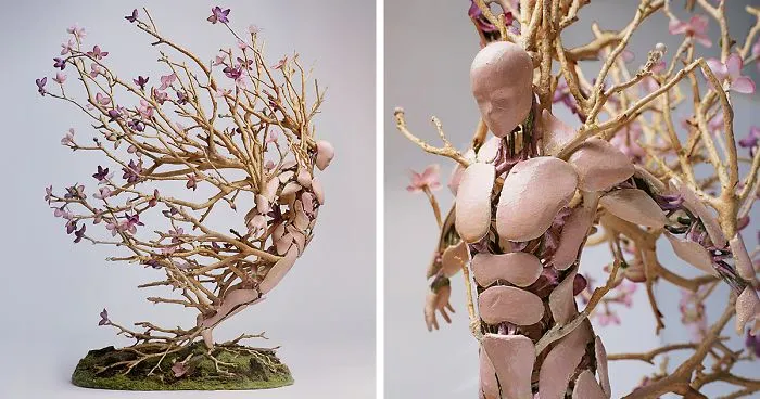 Sculptures By Garret Kane Capture Nature's Cycle And Its Fragile Beauty