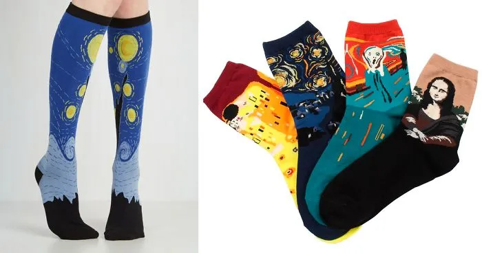 These Art Socks Are The Perfect Gifts For Art Lovers