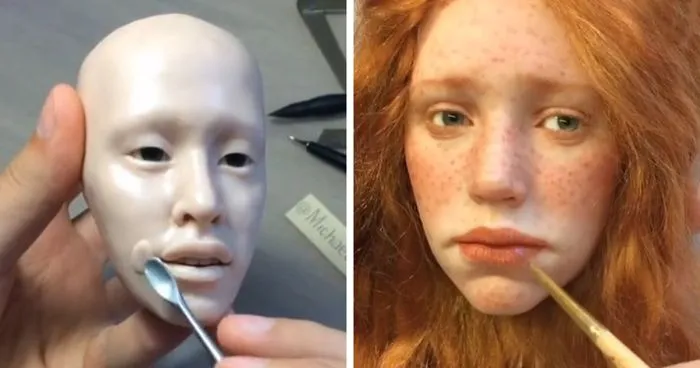 Russian Artist Creates Stunningly Realistic Dolls