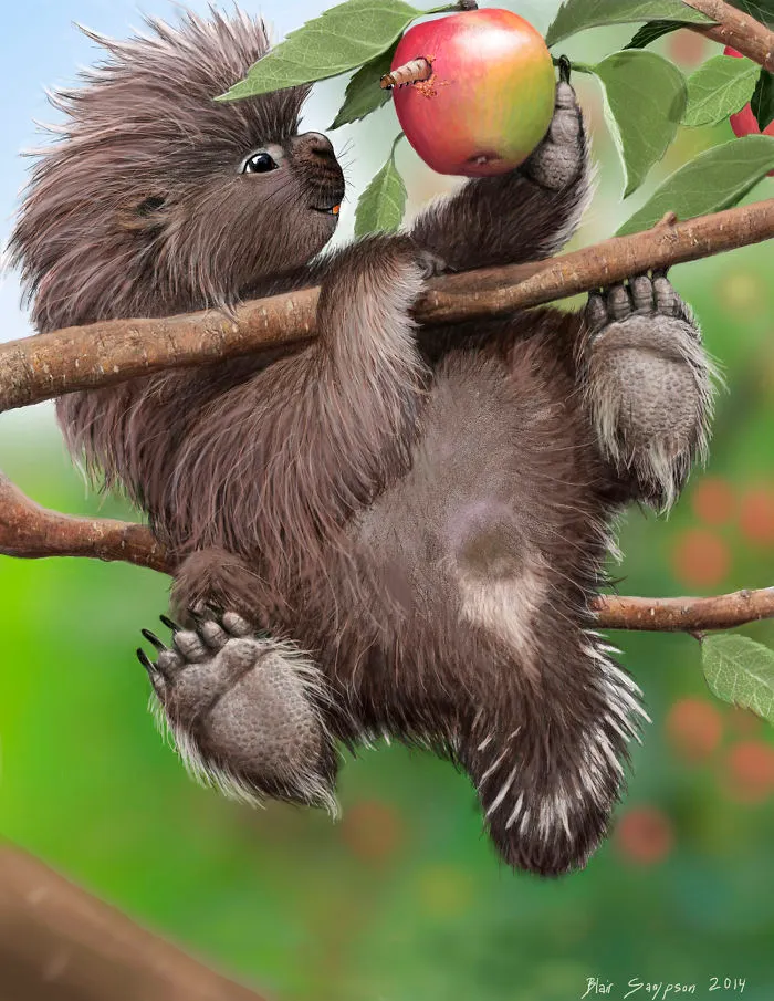 Cute Portraits Of Unexpected Animal Buddies By Blair Sampson